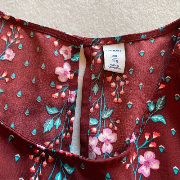 Old Navy Floral Blouse - Picture 4 of 5